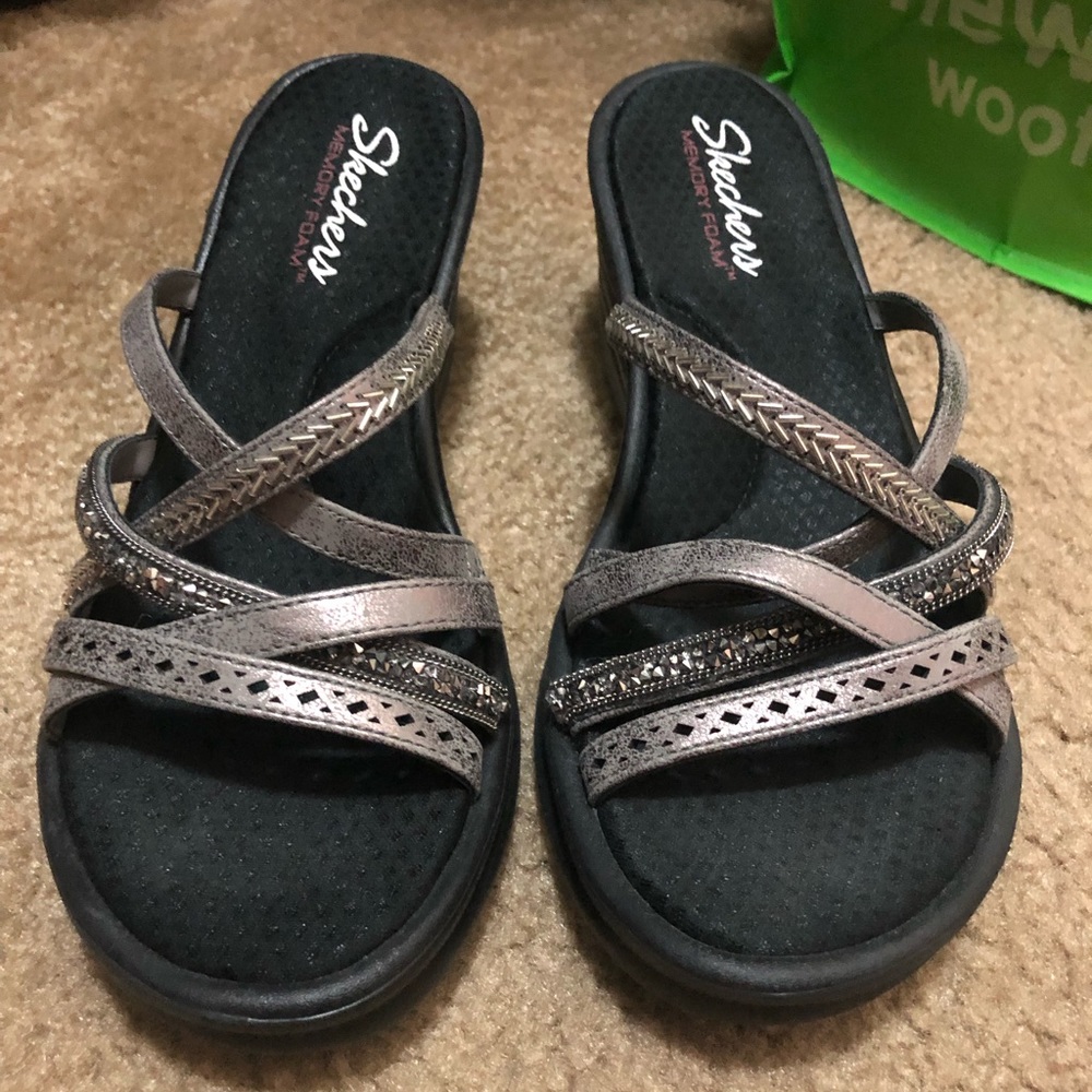 Skechers wedge sandal